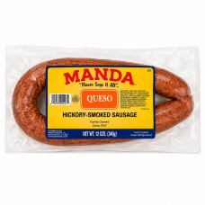 Manda Queso Smoked Sausage 12oz Manda Queso Smoked Sausage 12oz