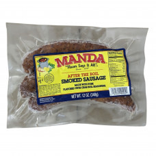 Manda After the Boil Sausage 12oz - Authentic Caju...