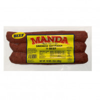 Manda Smoked Beef Sausage 1lb